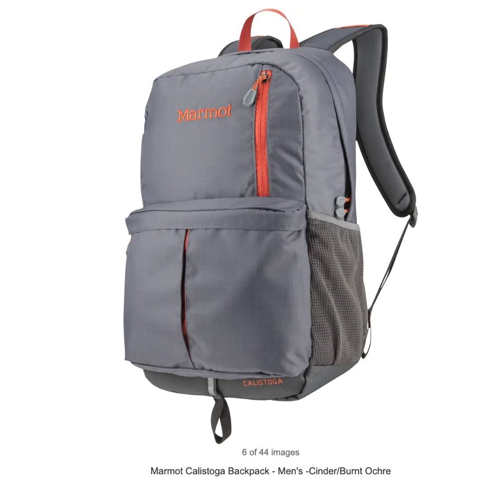 Marmot Calistoga Backpack - Cinder/Burnt Ochre